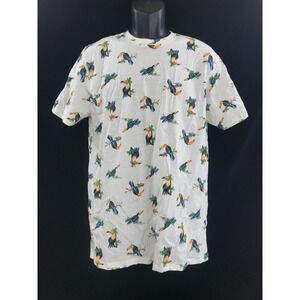 Men's cotton Toucan T Shirt white Knickerbocker size M New tags